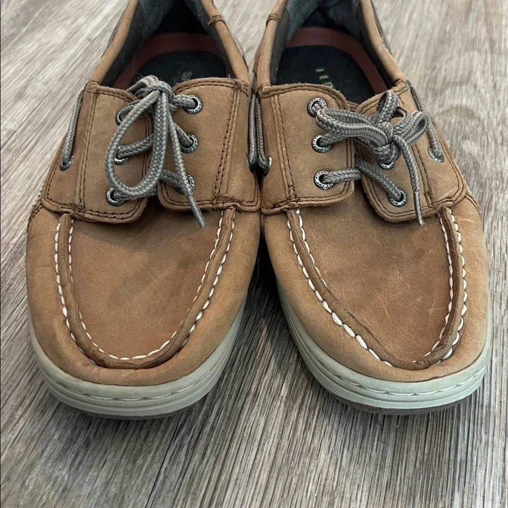 Sperry Kids Tan Boat Shoes